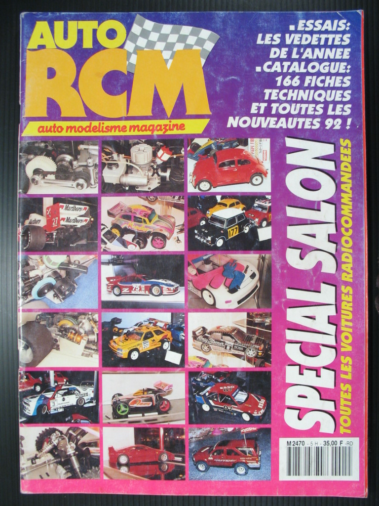 Auto RCM/Revue N°5H 92 Spécial Salon 1992.