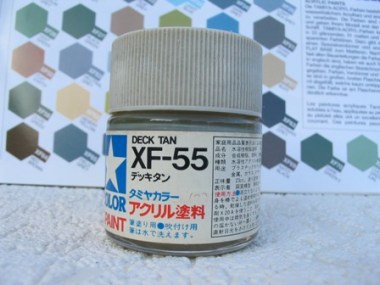 81355/TAMIYA/XF-55 Pot  Maquette 23 ml \