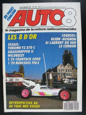 AUTO8/Revue N°040 décembre1988.