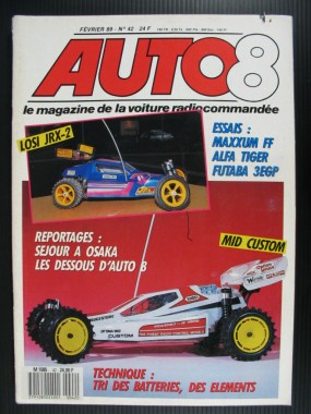 AUTO8/Revue N°042 février 1989.