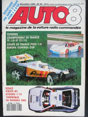 AUTO8/Revue N°062 décembre 1990.