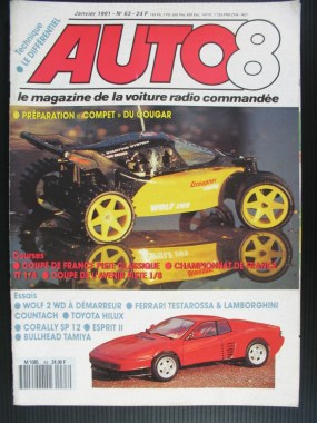 AUTO8/Revue N°063 janvier 1991.