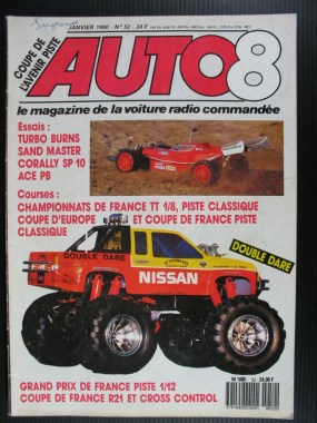 AUTO8/Revue N°052 janvier 1990.