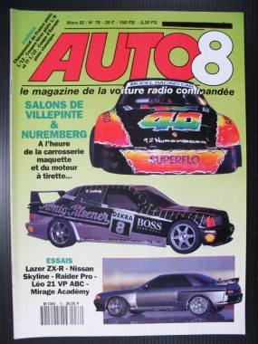 AUTO8/Revue N°076 mars 1992.