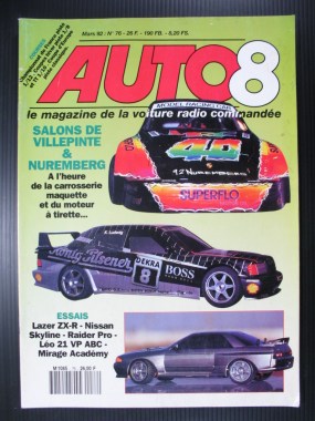 AUTO8/Revue N°076 mars 1992.