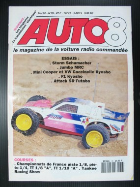 AUTO8/Revue N°078 mai 1992.