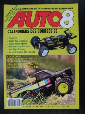 AUTO8/Revue N°088 avril 1993.