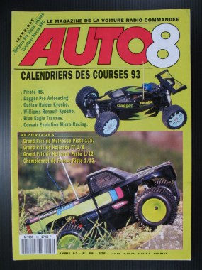 AUTO8/Revue N°088 avril 1993.