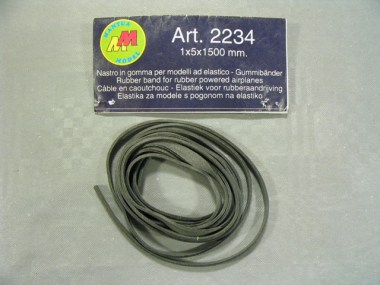 2234/MANTUA/Câble en caoutchouc 1x5x1500 mm (1 pièce).