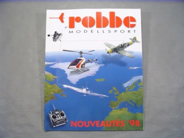 ROBBE/Catalogue Robbe Nouveautés 1998  23x29 cm 76 pages.